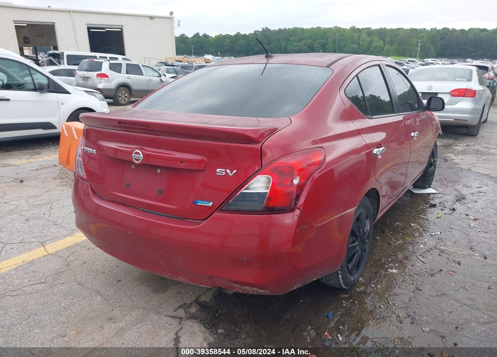2013 NISSAN VERSA 1.6 SV VIN: 3N1CN7AP9DL870134