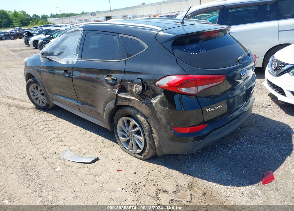 2017 HYUNDAI TUCSON VIN: KM8J33A48HU596179
