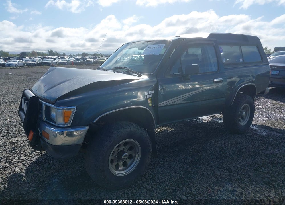 1994 TOYOTA PICKUP 1/2 TON SHORT WHLBSE DX VIN: 4TAVN01D4RZ294807