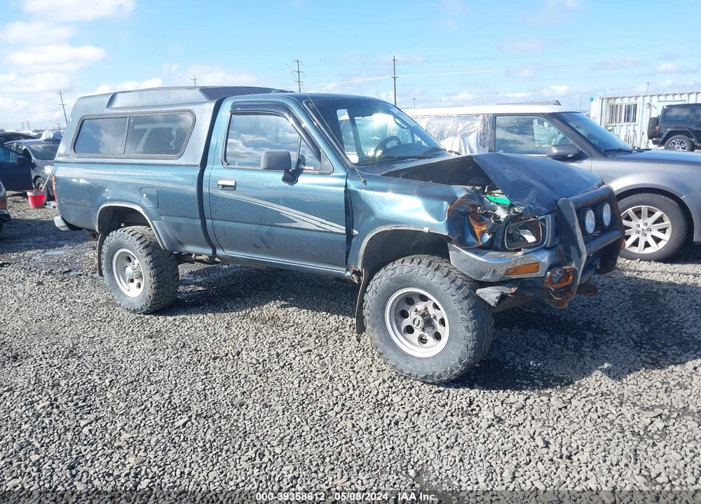 1994 TOYOTA PICKUP 1/2 TON SHORT WHLBSE DX VIN: 4TAVN01D4RZ294807