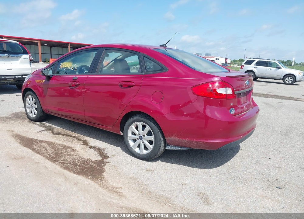 2011 FORD FIESTA SE VIN: 3FADP4BJ1BM106439