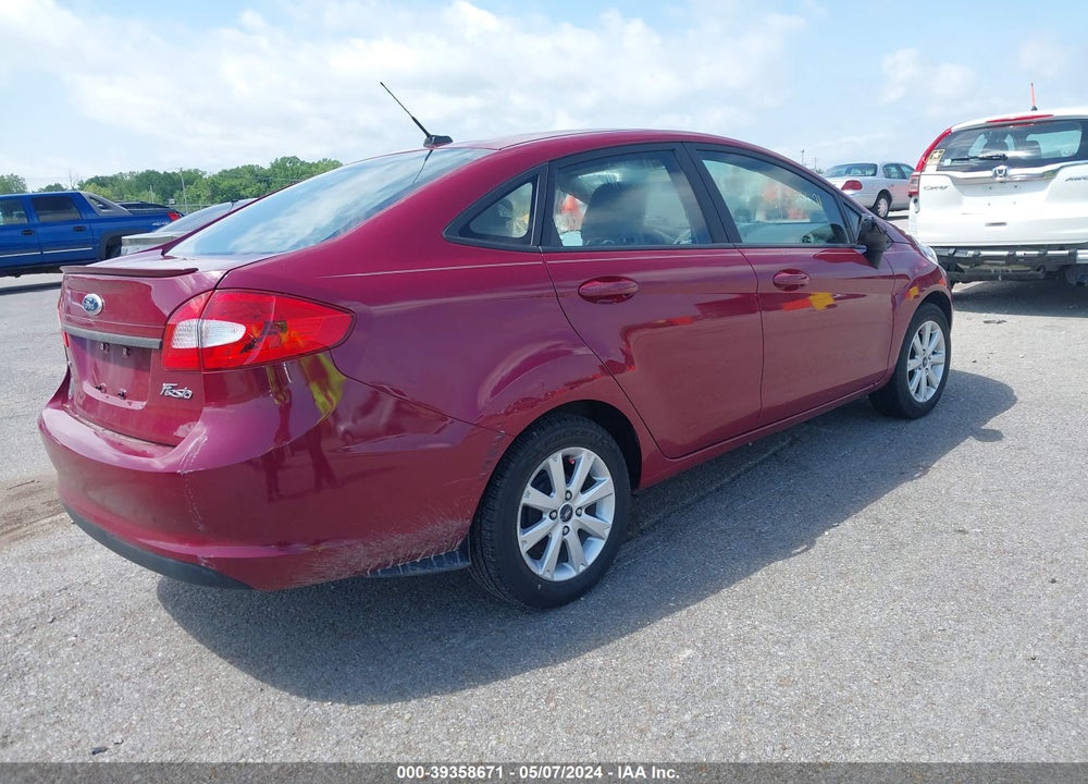 2011 FORD FIESTA SE VIN: 3FADP4BJ1BM106439