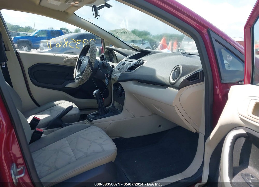 2011 FORD FIESTA SE VIN: 3FADP4BJ1BM106439