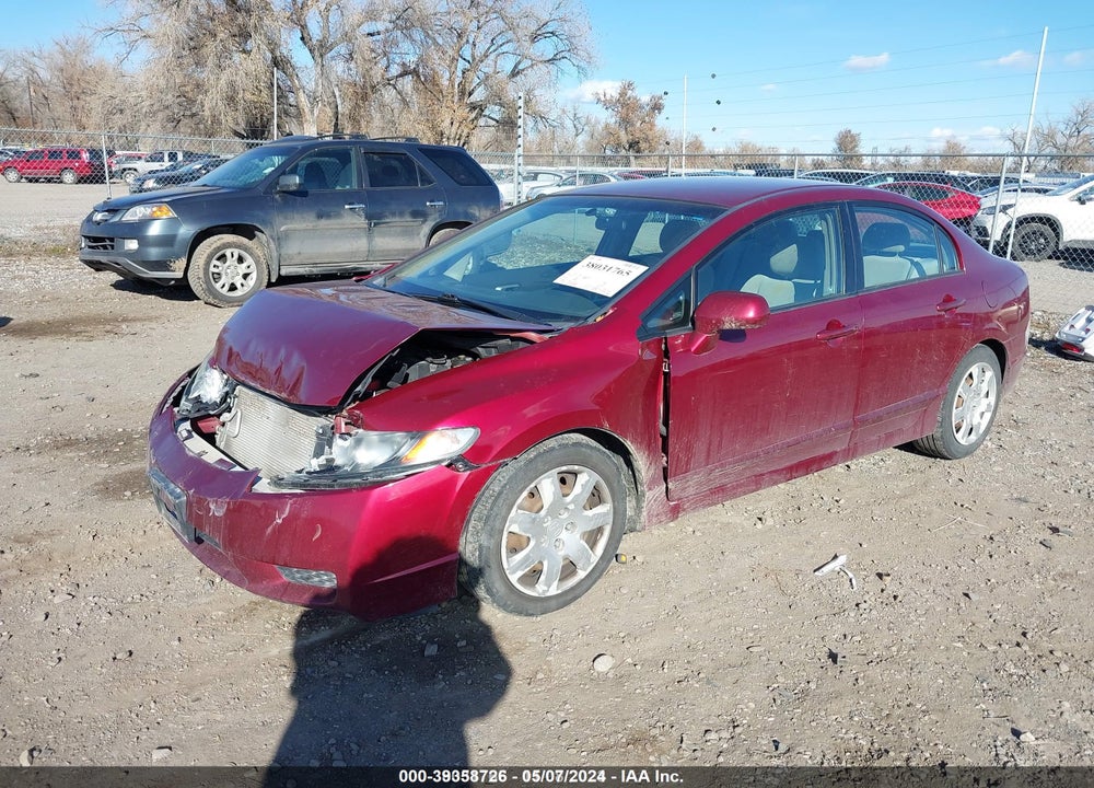 2011 HONDA CIVIC LX VIN: 2HGFA1F5XBH518794