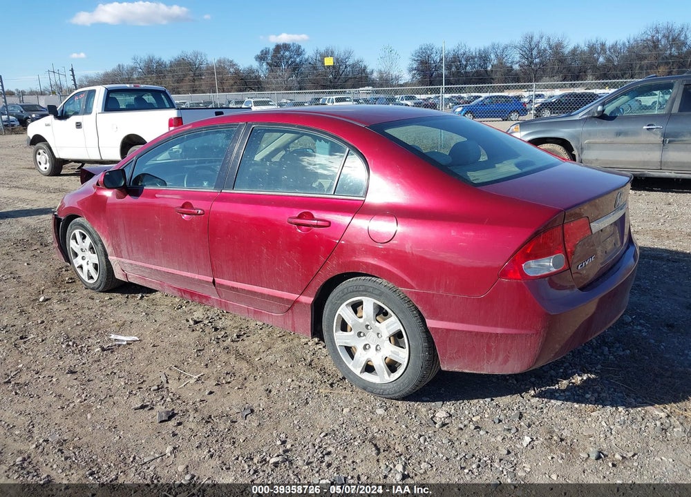 2011 HONDA CIVIC LX VIN: 2HGFA1F5XBH518794