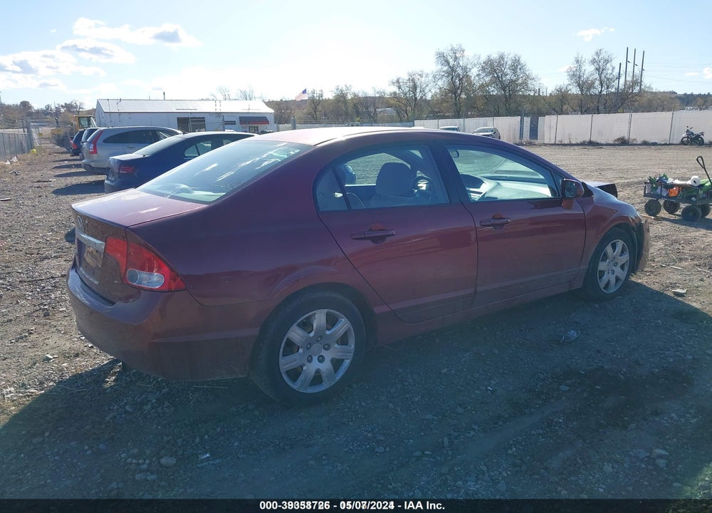 2011 HONDA CIVIC LX VIN: 2HGFA1F5XBH518794