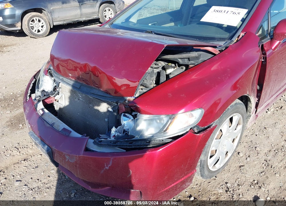 2011 HONDA CIVIC LX VIN: 2HGFA1F5XBH518794