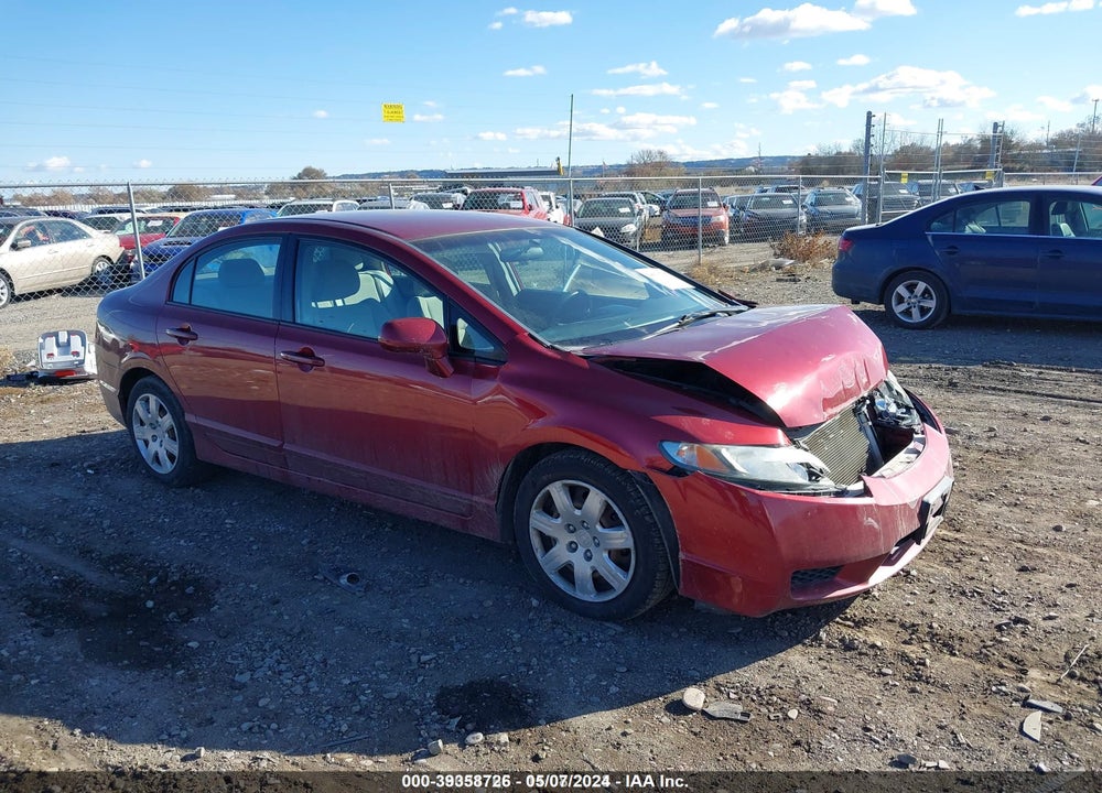 2011 HONDA CIVIC LX VIN: 2HGFA1F5XBH518794
