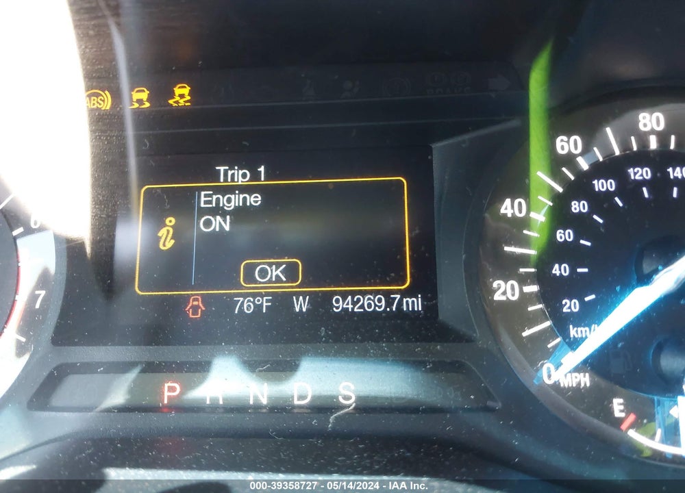 2017 FORD EDGE SE VIN: 2FMPK3G98HBB97973