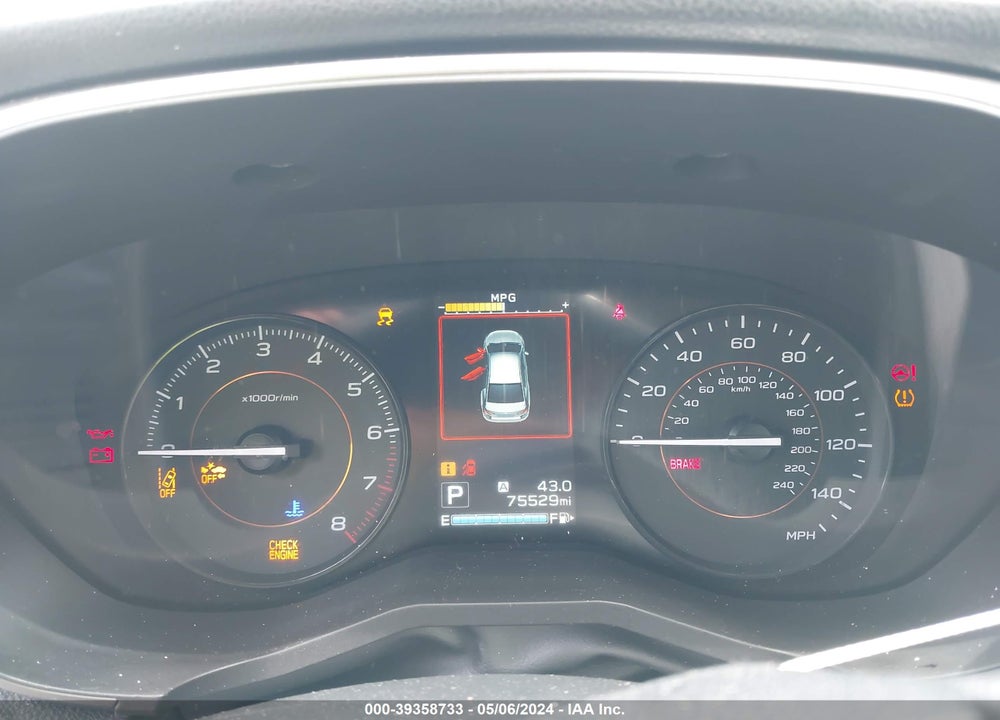 2018 SUBARU CROSSTREK 2.0I PREMIUM VIN: JF2GTADCXJH232416