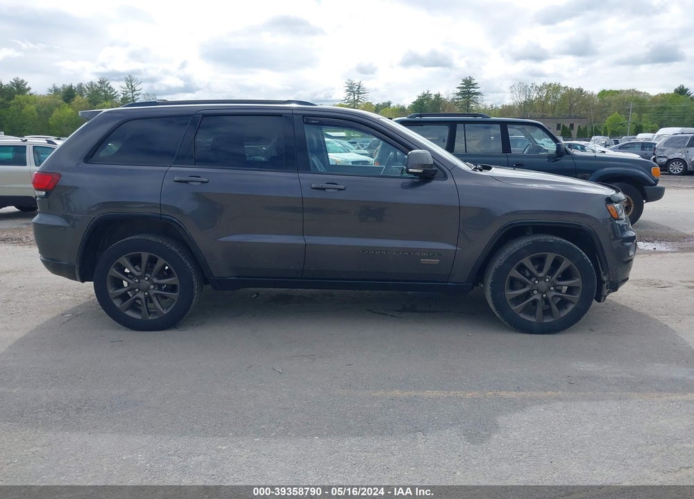 2016 JEEP GRAND CHEROKEE VIN: 1C4RJFBGXGC367031