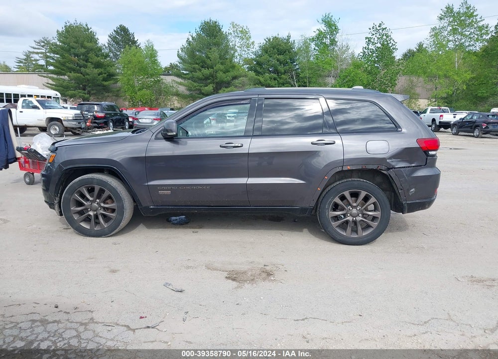2016 JEEP GRAND CHEROKEE VIN: 1C4RJFBGXGC367031