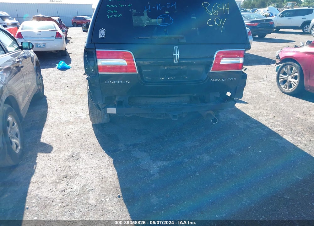 2012 LINCOLN NAVIGATOR VIN: 5LMJJ2H51CEL07805