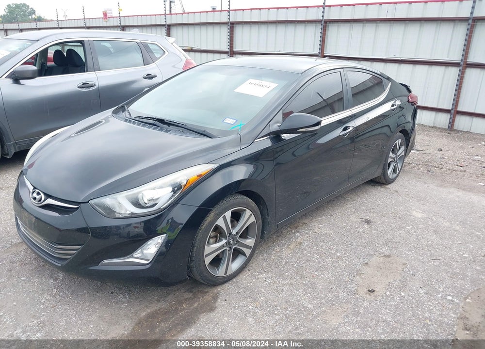 2016 HYUNDAI ELANTRA SPORT VIN: KMHDH4AHXGU586923