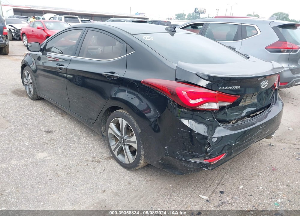 2016 HYUNDAI ELANTRA SPORT VIN: KMHDH4AHXGU586923