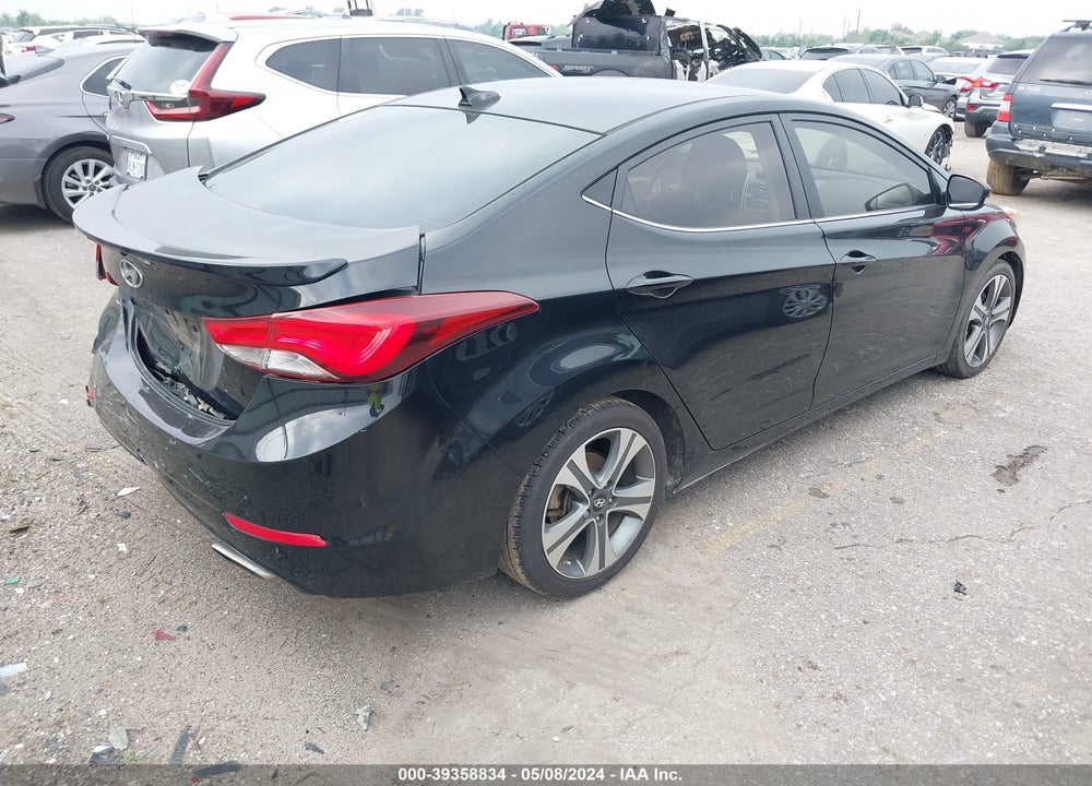 2016 HYUNDAI ELANTRA SPORT VIN: KMHDH4AHXGU586923