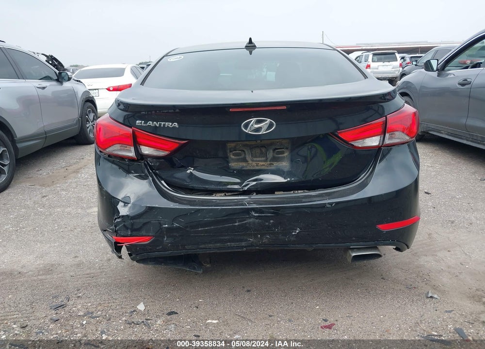 2016 HYUNDAI ELANTRA SPORT VIN: KMHDH4AHXGU586923