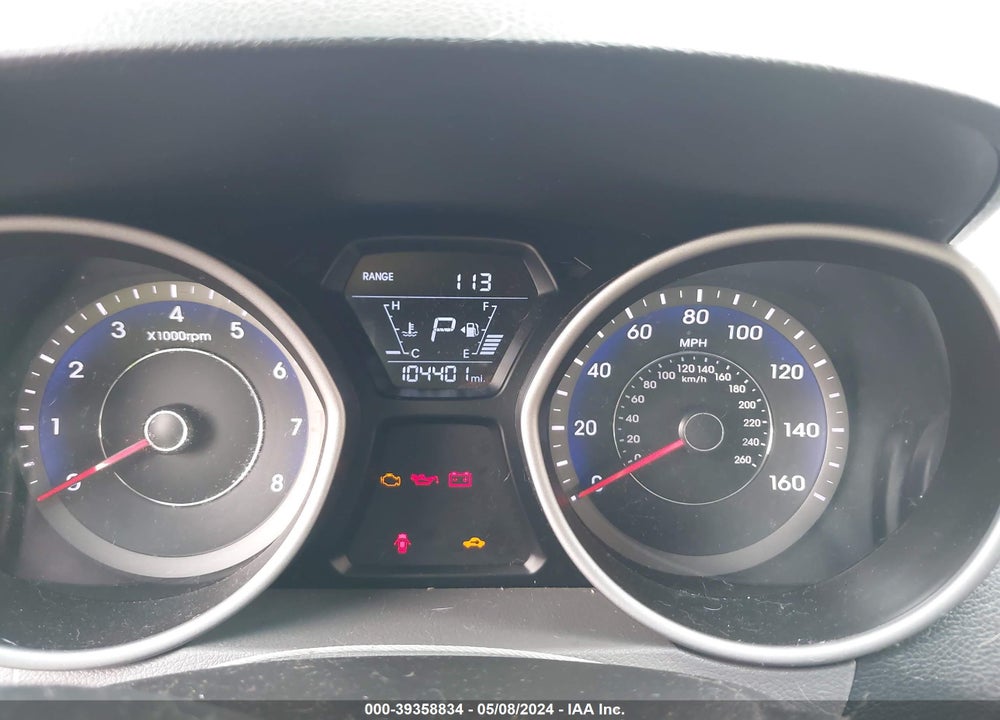 2016 HYUNDAI ELANTRA SPORT VIN: KMHDH4AHXGU586923