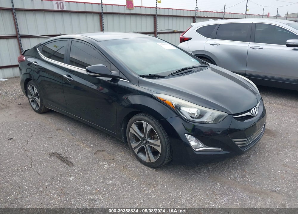 2016 HYUNDAI ELANTRA SPORT VIN: KMHDH4AHXGU586923