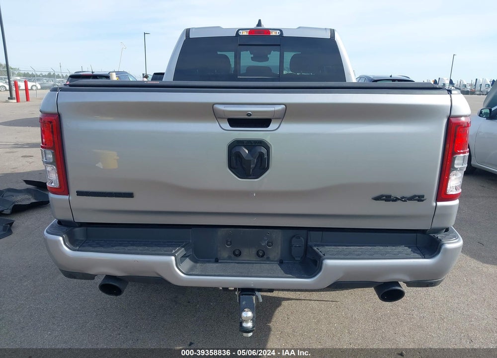 2021 RAM 1500 BIG HORN QUAD CAB 4X4 6'4 BOX VIN: 1C6SRFBT3MN617739