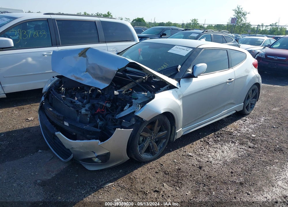 2015 HYUNDAI VELOSTER TURBO VIN: KMHTC6AE4FU232695