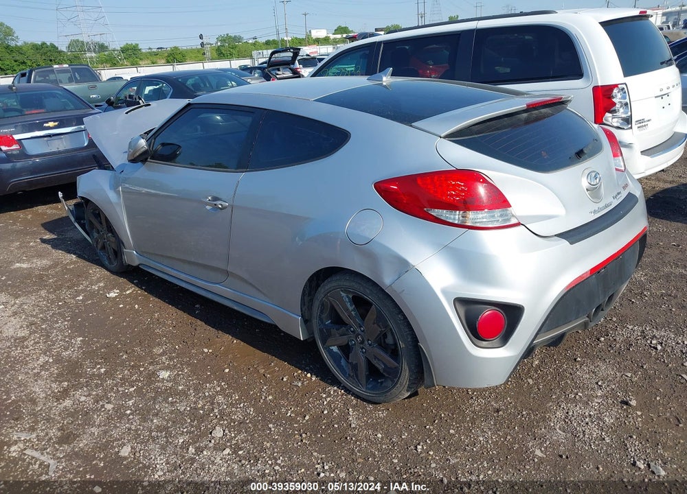 2015 HYUNDAI VELOSTER TURBO VIN: KMHTC6AE4FU232695