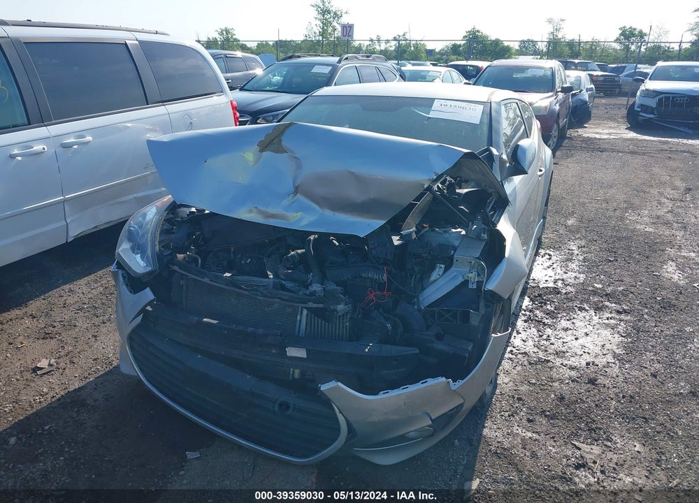 2015 HYUNDAI VELOSTER TURBO VIN: KMHTC6AE4FU232695