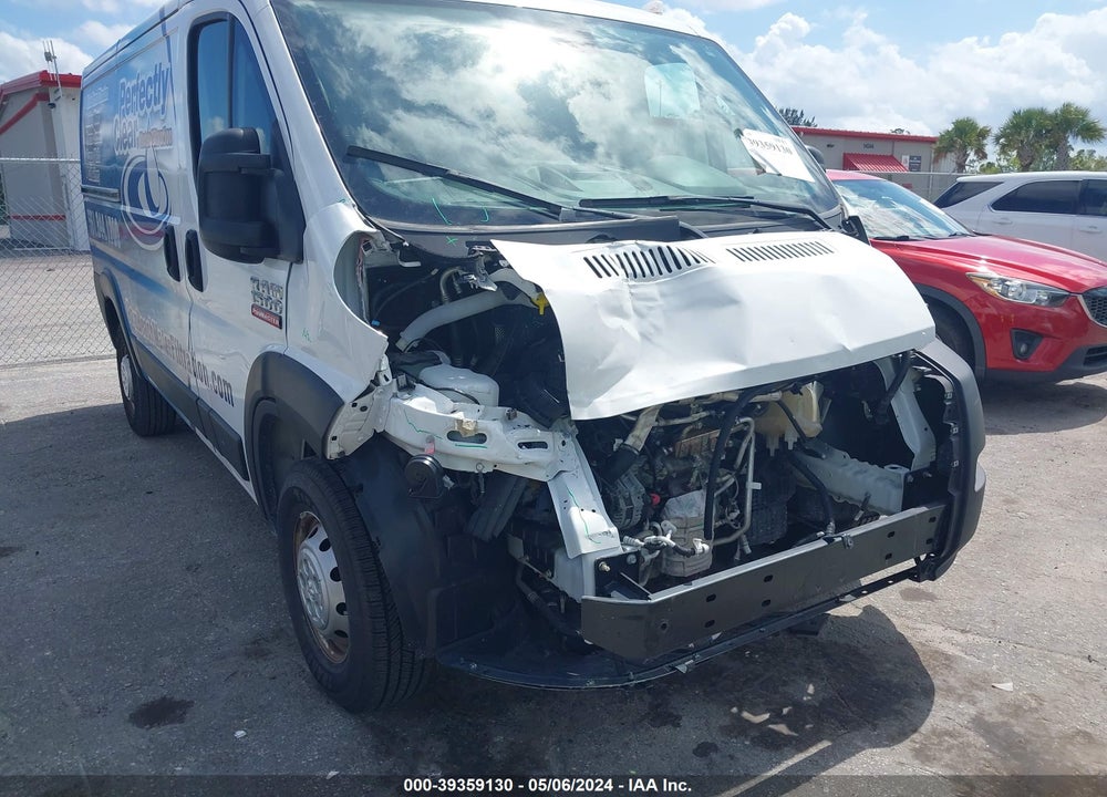 2022 RAM PROMASTER 1500 LOW ROOF 136 WB VIN: 3C6LRVAG3NE110011