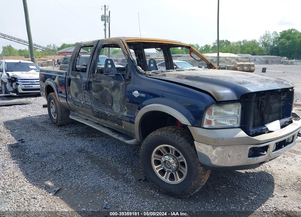 2006 FORD F-250 LARIAT/XL/XLT VIN: 1FTSW21P56EB13680
