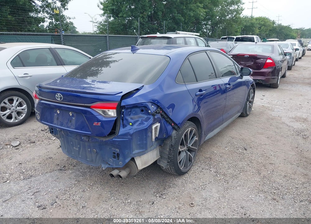2021 TOYOTA COROLLA SE VIN: JTDS4MCE3MJ063718