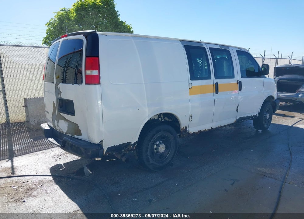 2009 CHEVROLET EXPRESS 2500 WORK VAN VIN: 1GCGG25CX91151279