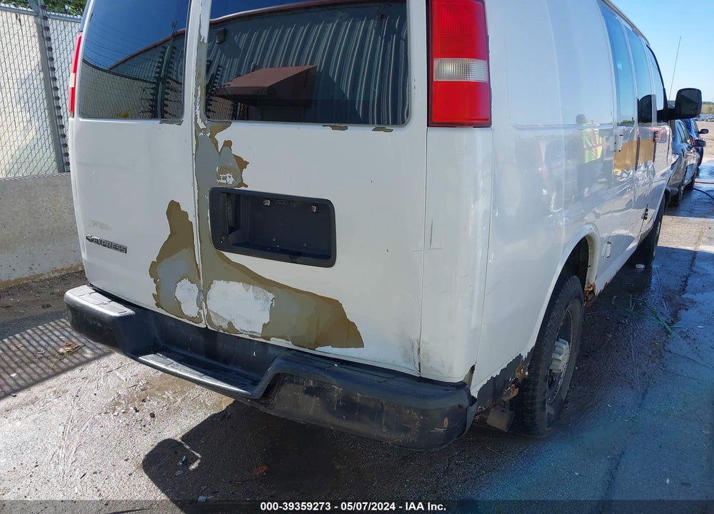 2009 CHEVROLET EXPRESS 2500 WORK VAN VIN: 1GCGG25CX91151279