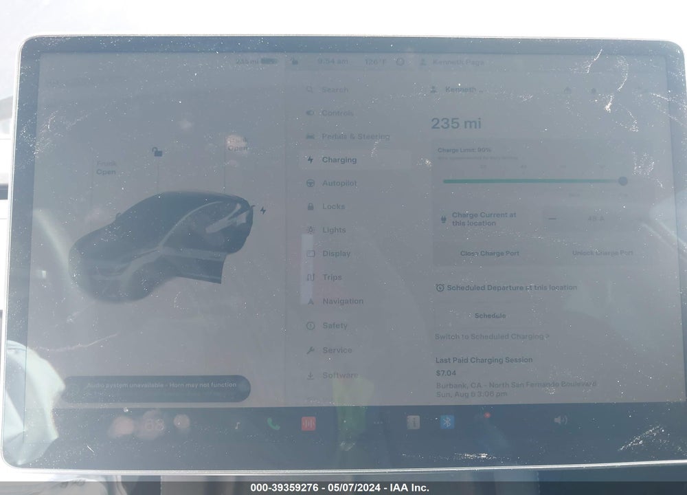 2022 TESLA MODEL 3 PERFORMANCE DUAL MOTOR ALL-WHEEL DRIVE VIN: 5YJ3E1EC9NF262471