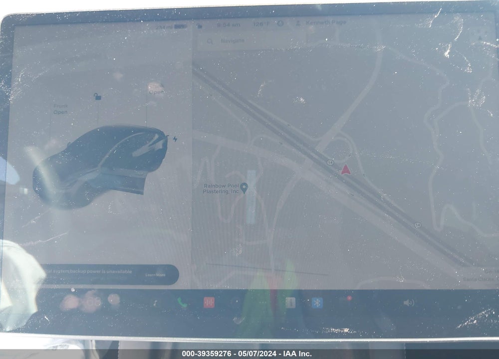 2022 TESLA MODEL 3 PERFORMANCE DUAL MOTOR ALL-WHEEL DRIVE VIN: 5YJ3E1EC9NF262471