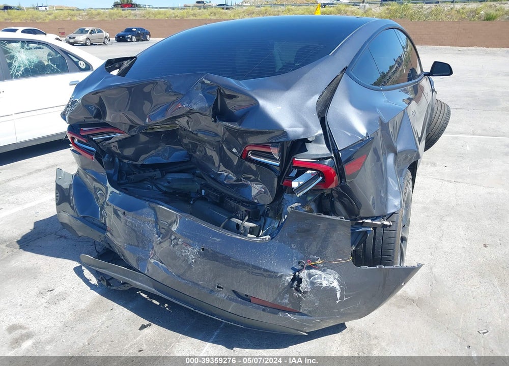 2022 TESLA MODEL 3 PERFORMANCE DUAL MOTOR ALL-WHEEL DRIVE VIN: 5YJ3E1EC9NF262471