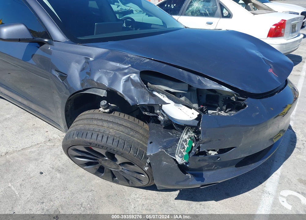 2022 TESLA MODEL 3 PERFORMANCE DUAL MOTOR ALL-WHEEL DRIVE VIN: 5YJ3E1EC9NF262471