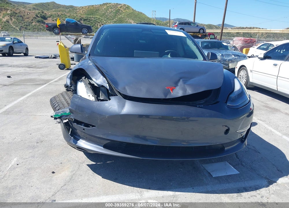 2022 TESLA MODEL 3 PERFORMANCE DUAL MOTOR ALL-WHEEL DRIVE VIN: 5YJ3E1EC9NF262471