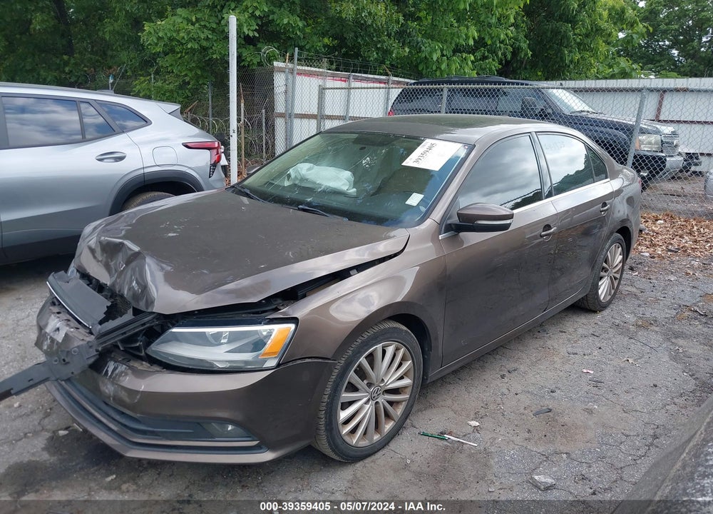 2015 VOLKSWAGEN JETTA 1.8T SE VIN: 3VWD07AJ2FM316813