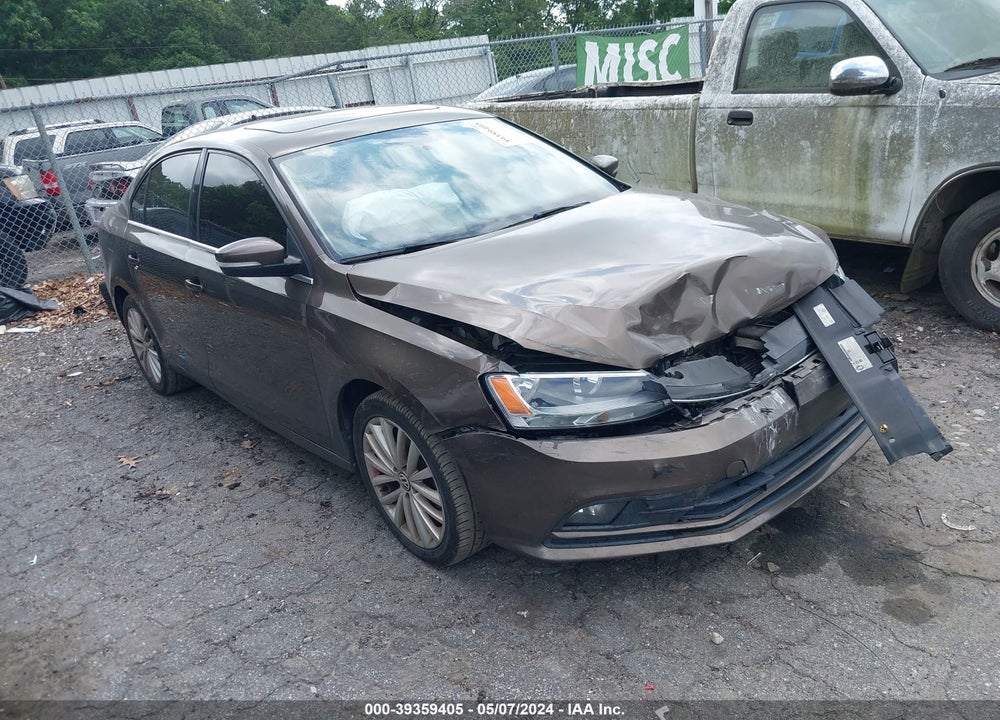 2015 VOLKSWAGEN JETTA 1.8T SE VIN: 3VWD07AJ2FM316813