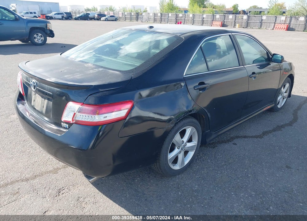 2011 TOYOTA CAMRY SE VIN: 4T1BF3EK6BU133324