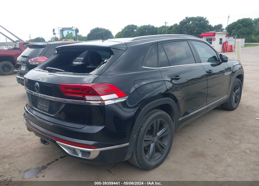 2021 VOLKSWAGEN ATLAS CROSS SPORT 3.6L V6 SE W/TECHNOLOGY R-LINE VIN: 1V2PE2CA1MC216068