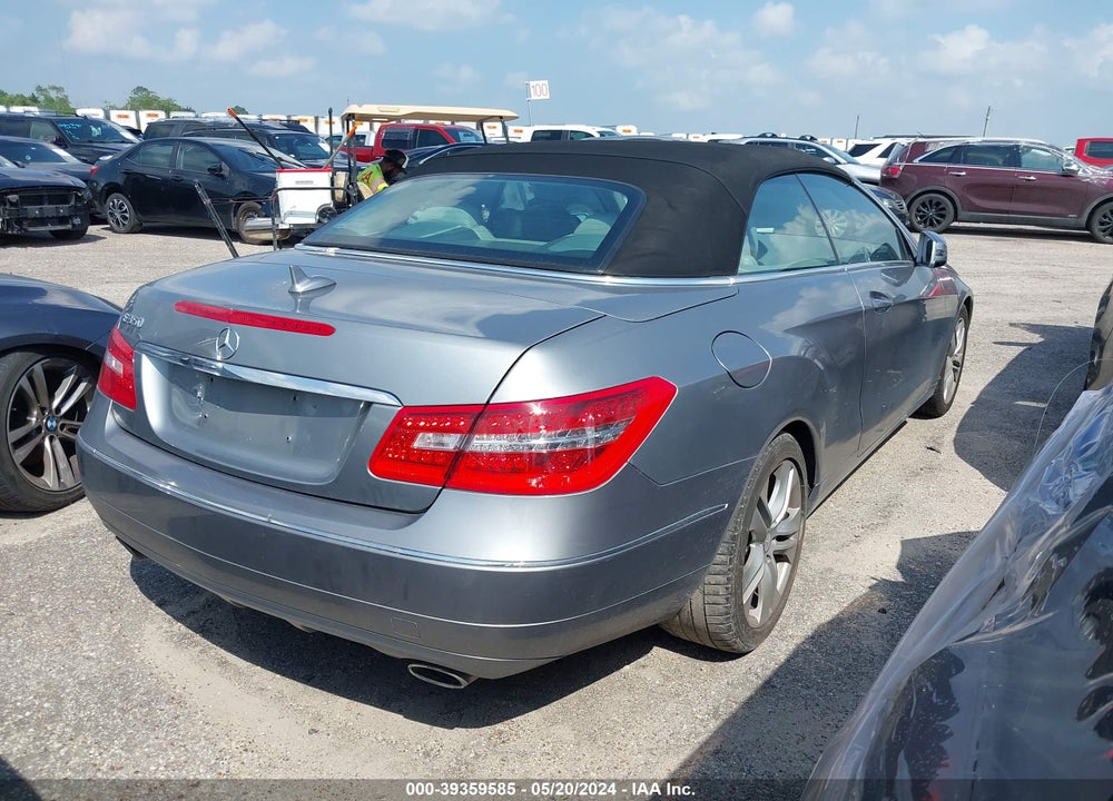 2011 MERCEDES-BENZ E 350 VIN: WDDKK5GF2BF082524