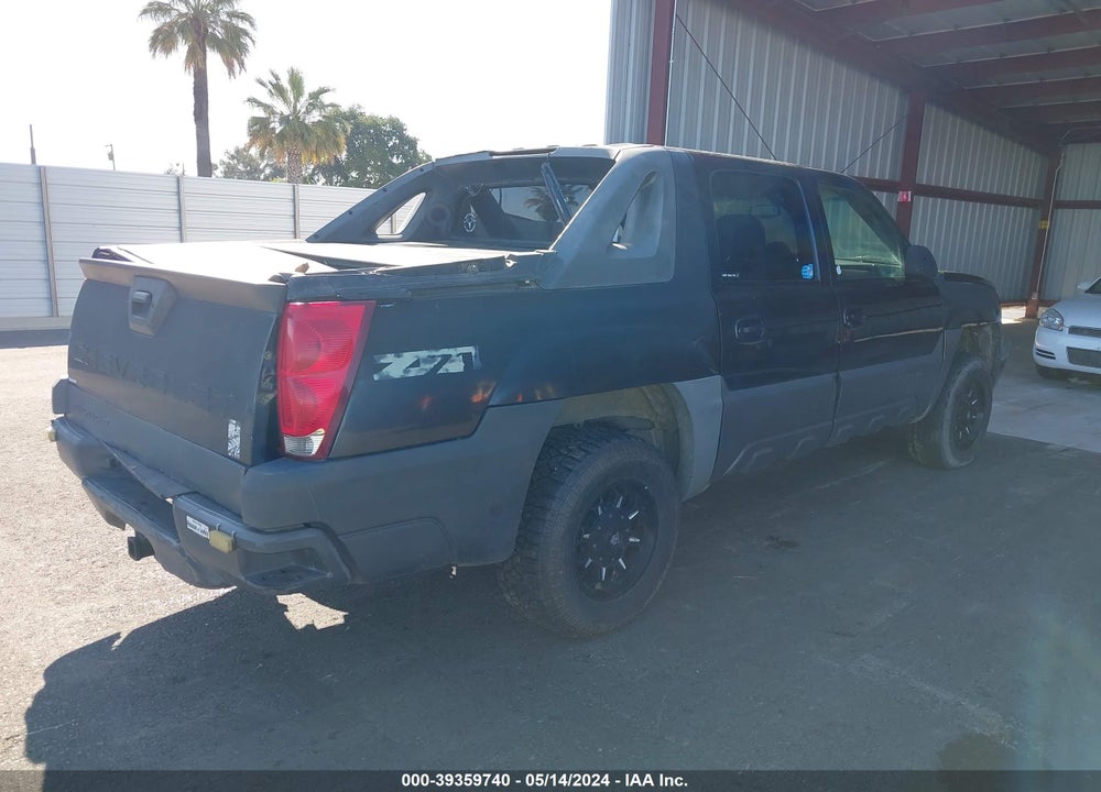 2003 CHEVROLET AVALANCHE 1500 VIN: 3GNEK13T43G234130