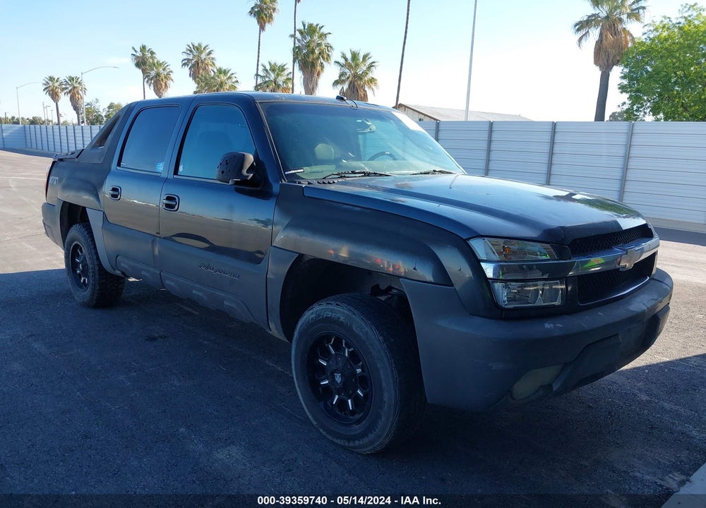 2003 CHEVROLET AVALANCHE 1500 VIN: 3GNEK13T43G234130