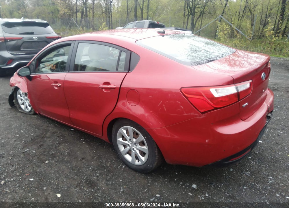2013 KIA RIO LX VIN: KNADM4A37D6185590