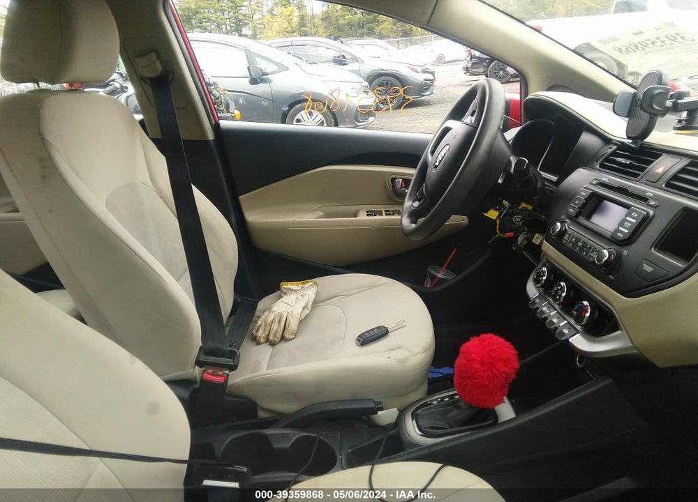 2013 KIA RIO LX VIN: KNADM4A37D6185590