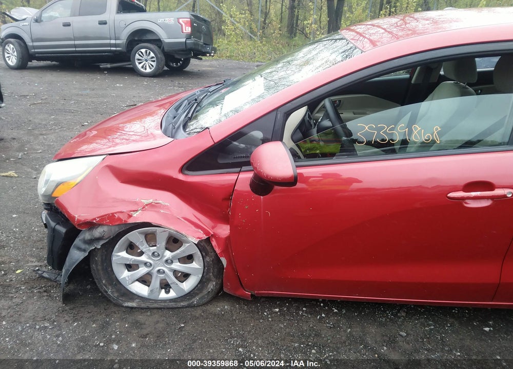 2013 KIA RIO LX VIN: KNADM4A37D6185590
