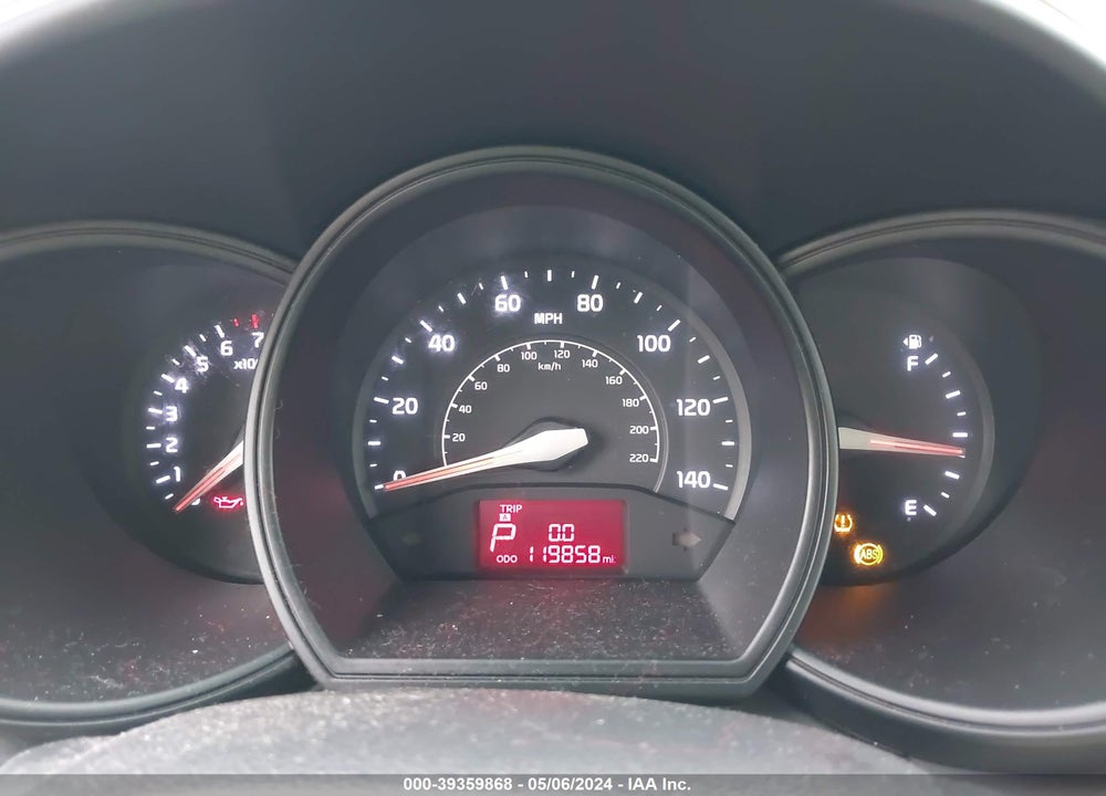 2013 KIA RIO LX VIN: KNADM4A37D6185590
