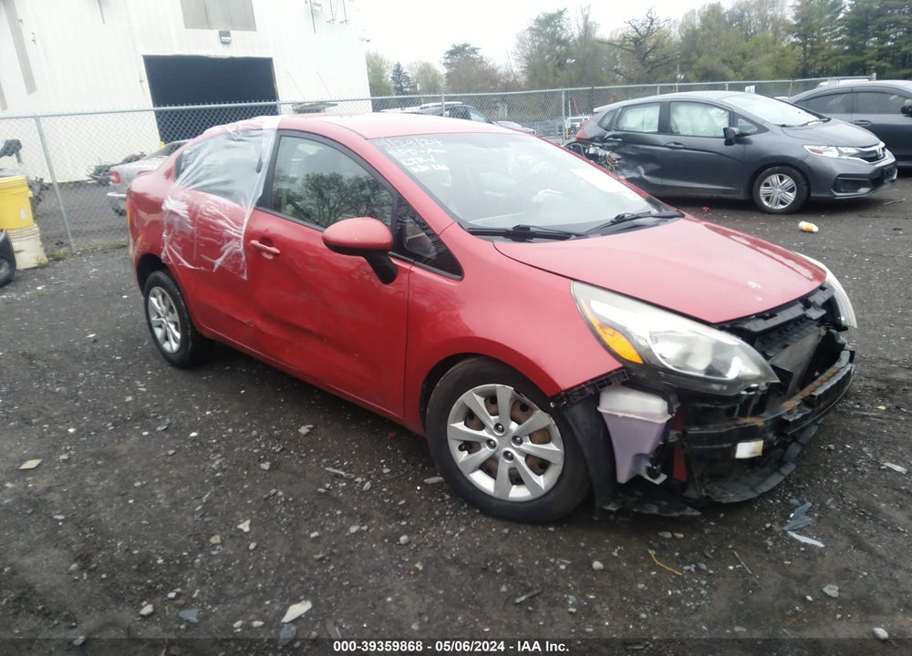 2013 KIA RIO LX VIN: KNADM4A37D6185590