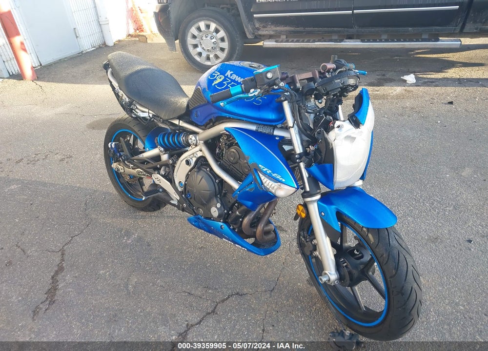 2009 KAWASAKI ER650 C VIN: JKAEREC119DA38420